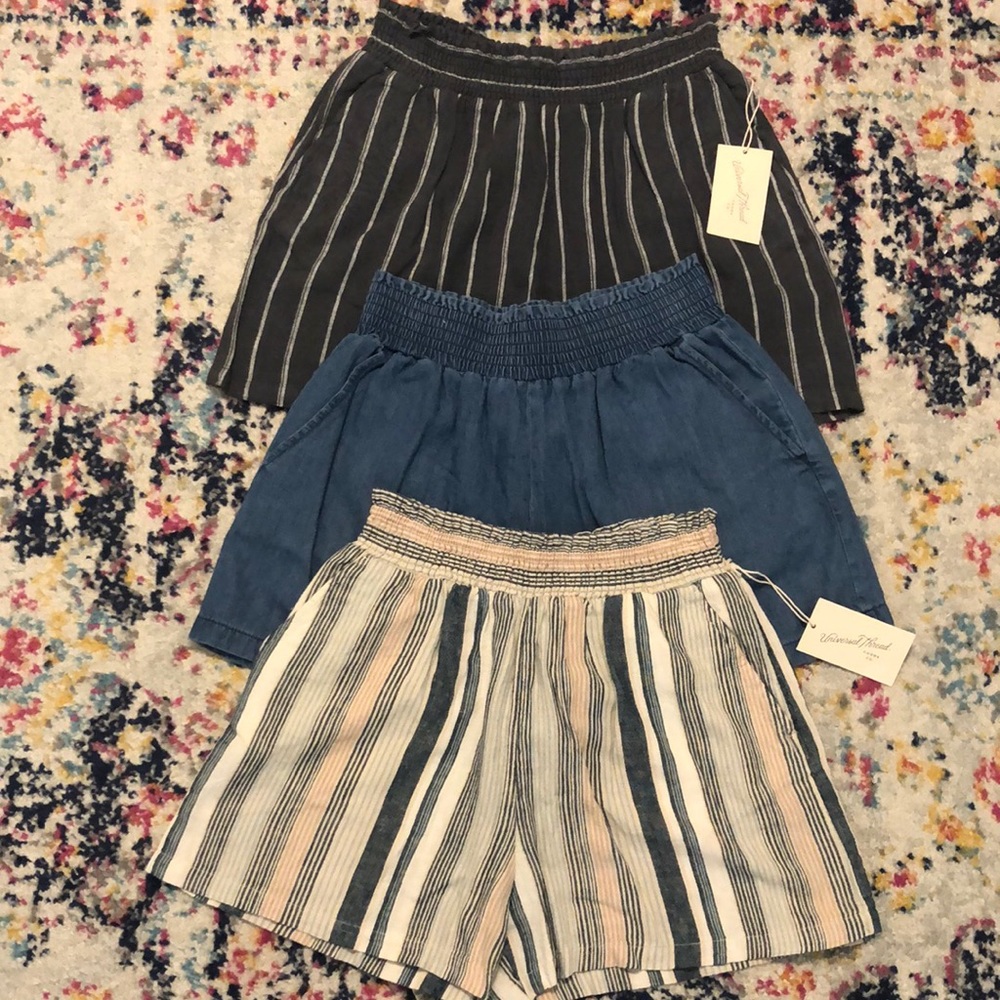 Universal Thread Shorts - Set of 3!! 🧵